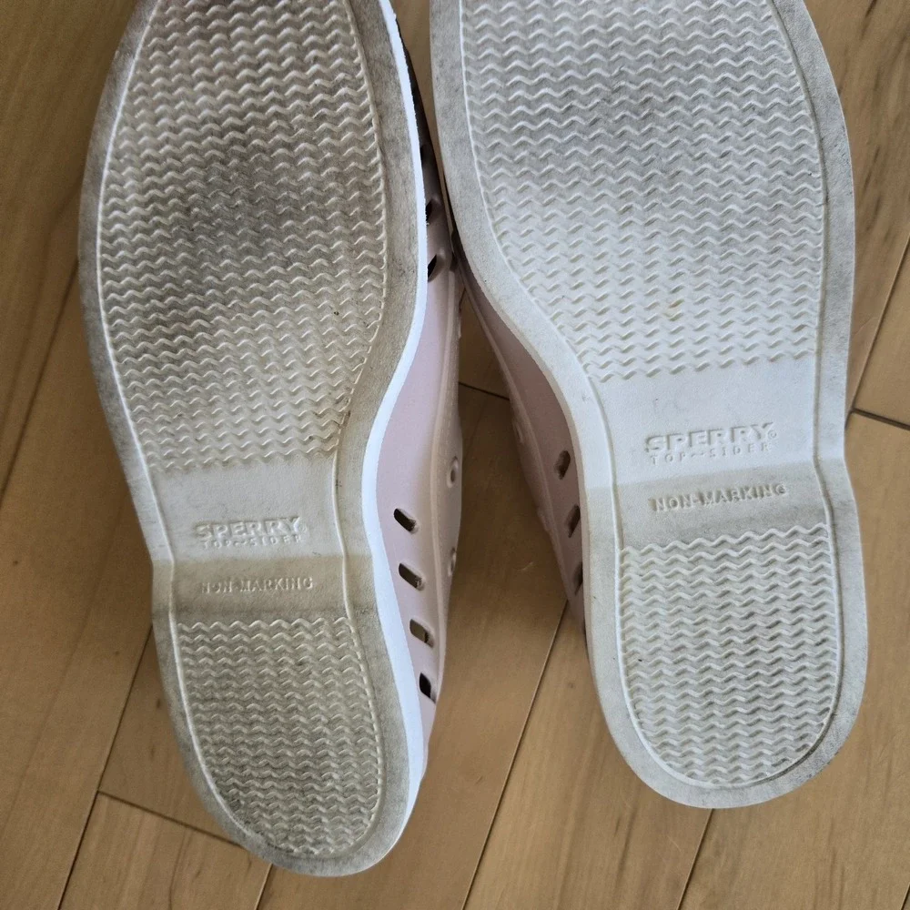 Women's Size 11 Sperry Top Sider Purple Float Slip On Boat Shoes Crocs - Picture 5 of 6